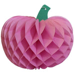 Rose Pink Honeycomb Pumpkin