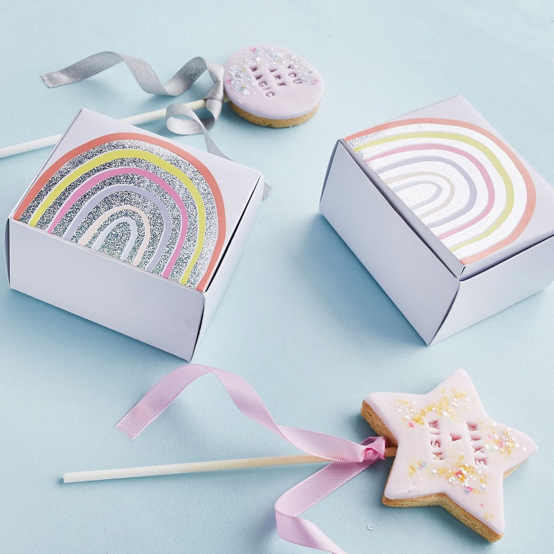 Rainbow Mini Favour Boxes (10 pack)