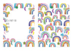 Rainbow Party Invitations (10 pack)