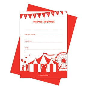 Roll Up Party Invitations (10 pack)
