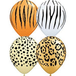 Safari 28cm Balloons (5 pack)