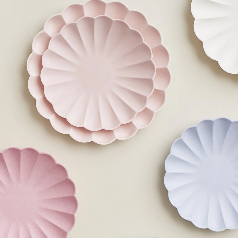 Pink Eco Large Plates (8 pack)