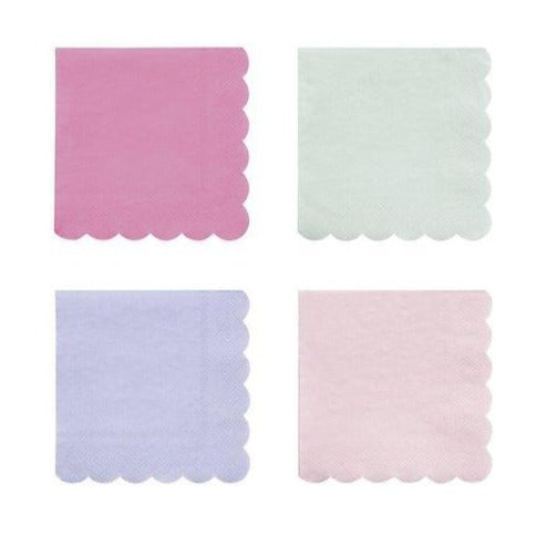 Multicolour Eco Cocktail Napkins (20 pack)