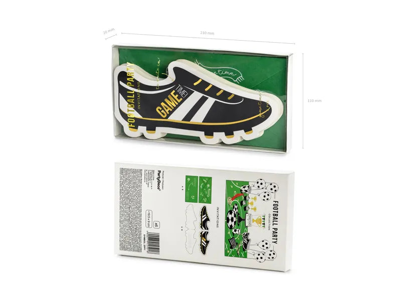 Soccer Invitations (6 pack)