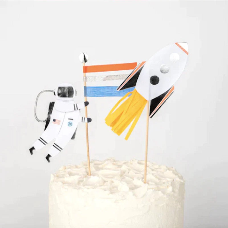Space Cake Topper (2 pack)