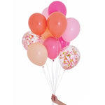 Pink Shimmer Balloon Set (12 pack)
