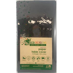 Black Eco Paper Tablecover