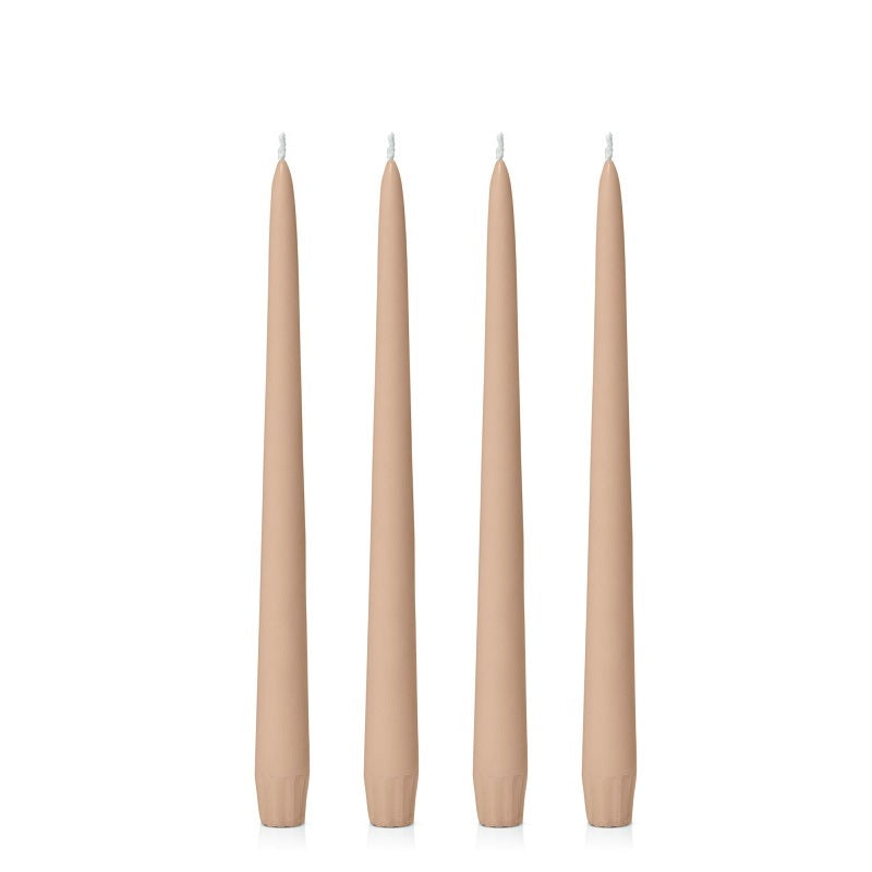 Latte Taper Candles (4 pack)