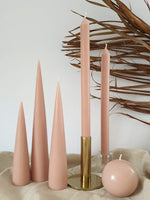 Latte Taper Candles (4 pack)