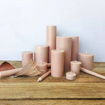 Latte Taper Candles (4 pack)