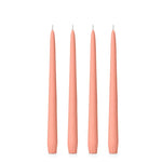 Peach Taper Candles (4 pack)