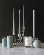 Sage Green Taper Candles (4 pack)