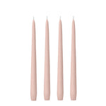 Vintage Blush Taper Candles (4 pack)