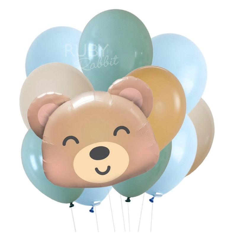 INFLATED Teddy Bear Balloon Bouquet PICKUP Ruby Rabbit
