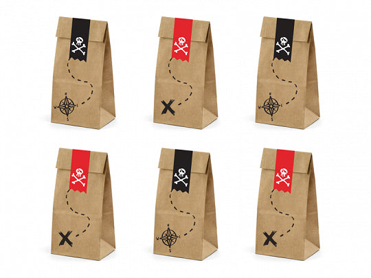 Pirate Treat Bags (6 pack)