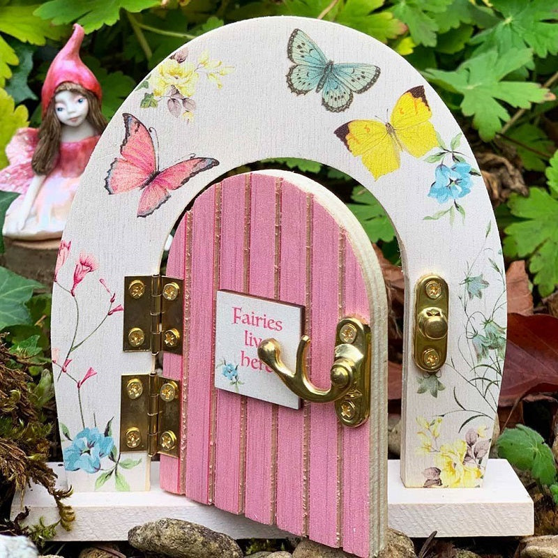 Wooden Mini Fairy Door