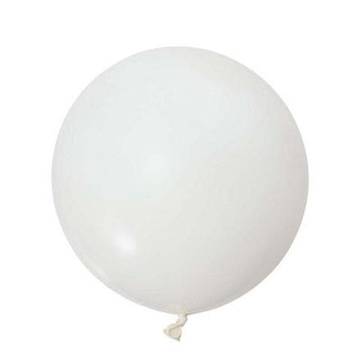 White 60cm Round Balloon