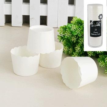 White Baking Cups (30 pack)