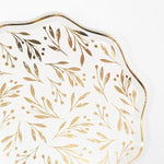 Gold Leaf Plates (8 pack)