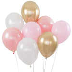 Pink & Gold Balloon Bouquet