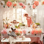Giant Paper Flower Garden Garland