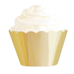 Gold Foil Cupcake Wrappers (12 pack)