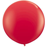Red Giant 90cm Round Balloon
