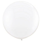 White Giant 90cm Round Balloon